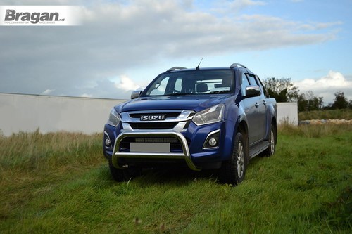 Bull Bar + LED Bar To Fit Isuzu D-max 12-16 Steel EU EC APPROVED 4x4 Accessories - Picture 2 of 11
