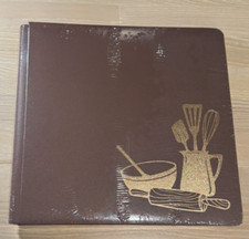 Creative Memories 12x12 Cookie Exchange Recipe Baking Scrapbook Album Burgundy