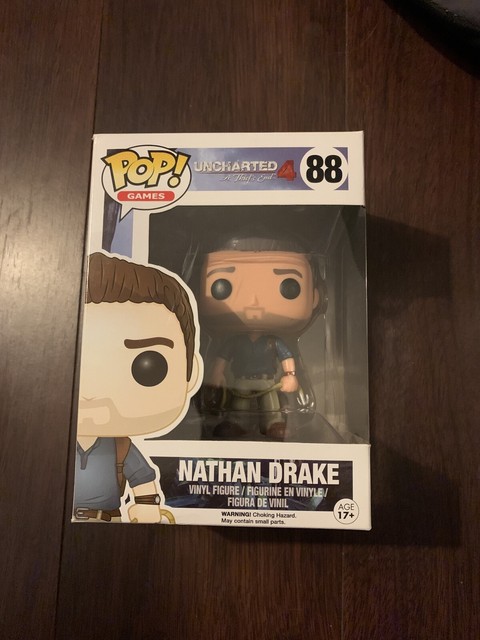 Funko Pop Games Uncharted NATHAN DRAKE #88 Vinyl Figure VAULTED | eBay