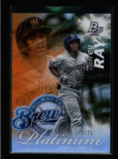 COREY RAY 2017 BOWMAN PLATINUM PRESENCE #PP-CR ORANGE PARALLEL #22/25 AY9802
