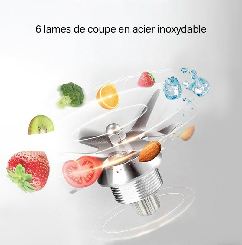 Mélangeur de qualité commerciale BioloMix 3HP blender professionnel sur socle robuste
