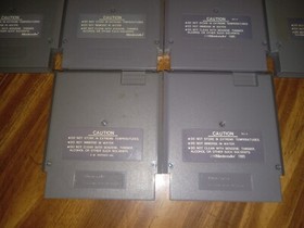 Nintendo Nes Video Game Lot of 8:TMNT, Little Nemo,  Urban Champion, Baseball