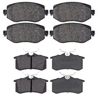 Set BeläGe Schuhe BremsbeläGe Vorne Und Hinten FüR Renault Megane IV 2 V