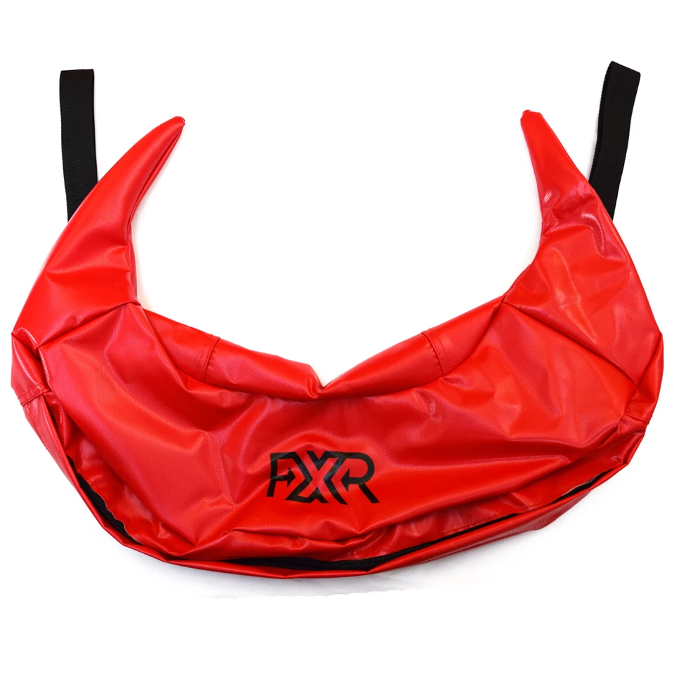 FXR SPORTS PREMIUM LEERE UNGEFÜLLTE BULGARISCHE TASCHE FITNESS MMA FITNESSSTUDIO KREUZPASSFORM