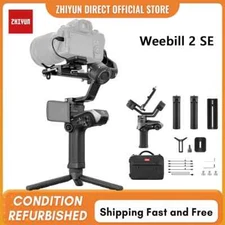 Zhiyun Weebill 2-SE 3-Axis Gimbal Stabilizer - Fully Functional with Accessories