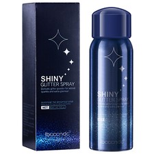 60ml Body Temporary Glitter Shimmer Spray for Hair Body Face Clothing Rave Party