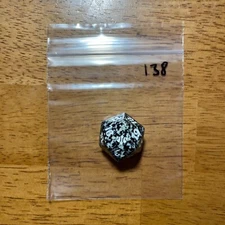 🎲 MTG d20 Spindown 20-sided Life Counter die dice - Conflux - Black - CON