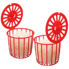 2 Pcs Parrot Nesting Toys Parakeet Nests for Cages Pet Bird Supplies