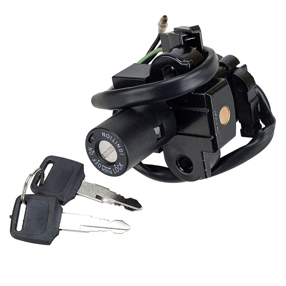 Ignition Key Switch Lock W/2 Keys Set for Honda XR650L A XR650 XR650L XR650L2 AC Foto 2 de 4