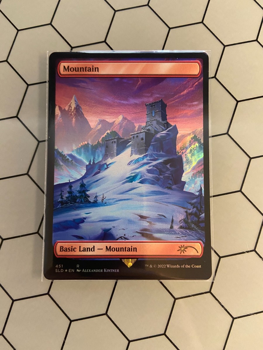 MTG | Secret Lair x FORTNITE | SLD | Mountain (451) | 🌟FOIL