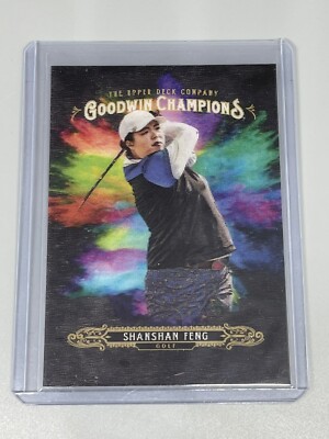Shanshan Feng 2018 Upper Deck Goodwin Champions Splash Color 3D Lenticular SSP
