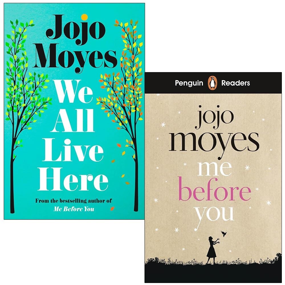 Jojo Moyes Collection 2 Books Set We All Live Here, Me Before You Paperback