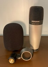 Samson C01 Studio Condenser Xlr Microphone Mic W/ Large Diaphragm *free Shipping