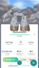 ✅️ Pokémon Humanolith Stonjourner Tauschen Pokedex #874 8. Gen. Galar UK Go 
