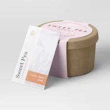 Sweet Pea Grow Kit w/ Biodegradable Paper Pot 
