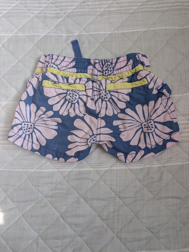 MINI BODEN short floral blue girl size 4y - Picture 2 of 5