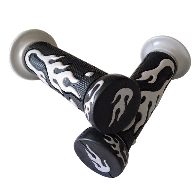 Nuevas empuñaduras de gel de llama 7/8" 22 mm para Ducati Monster 695 696 750 Foto 2 de 4