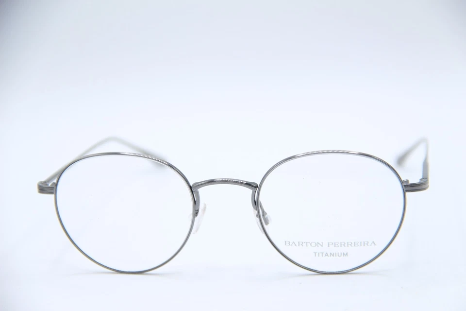 NOVO ÓCULOS BARTON PERREIRA LANGSTON PEW GUNMETAL ARMAÇÃO AUTÊNTICA 50-23 - Imagem 2 de 4