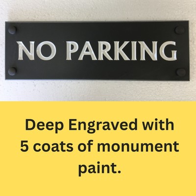 Schieferschild tief graviert personalisiert Größen, Farben & Schriftarten wählbar 300x100