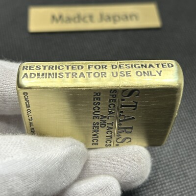 Zippo Resident Evil BIOHAZARD 20th Anniversary Limited S.T.A.R.S.