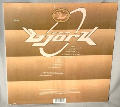 UKオリジナル ★ Bjork Debut LP ビョーク Björk Björk Released Her Self-Titled Debut Album 45 Years Ago Today