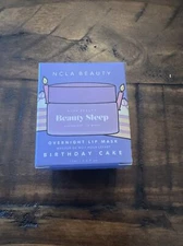 NCLA Beauty Sleep Overnight Lip Mask Birthday Cake 15 ml/0.5 fl oz Full Size NIB