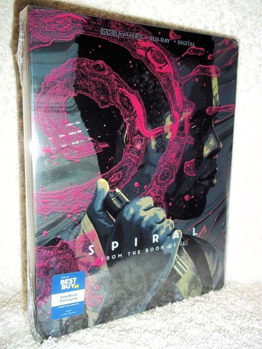Spirale (4K/Blu-ray, 2023, STEELBOOK) NEU Chris Rock Samuel L. Jackson sah Horror