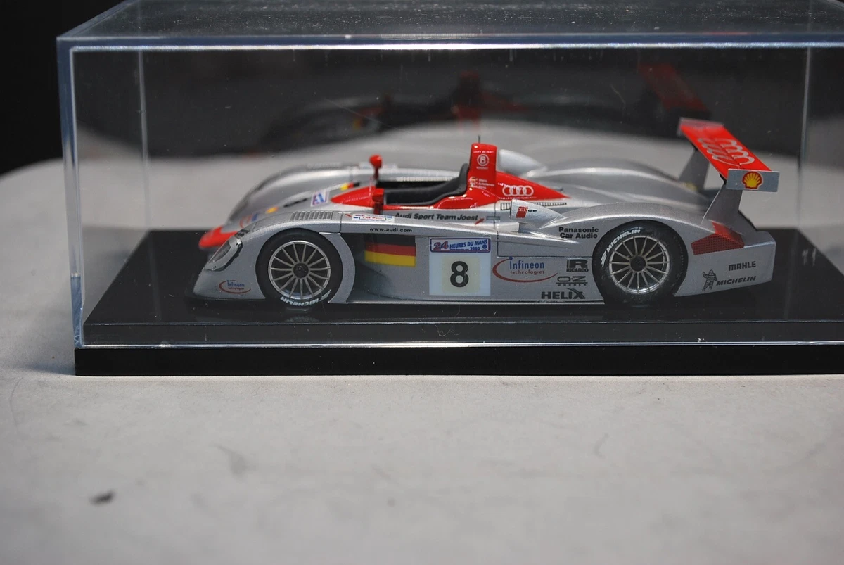 Set Audi R8S LMP900 24h Le Mans 2000 Trio Winner 1/43 Minichamps 969 970 971