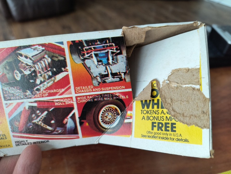 MPC LIGHTNING BOLT AMX STREET MACHINE L 1/20 Model Car Kit 1-3753 BOX ...