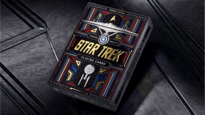 Star Trek Dark Edition (schwarz) Spielkarten von theory11