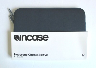 New Incase Neoprene Classic Sleeve Apple MacBook 12'' Laptop Navy Blue Case Bag 