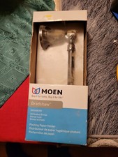NIB Wall Mount Toilet Paper Holder MOEN Bradshaw Oil Rubbed Bronze DN3608ORB NEW
