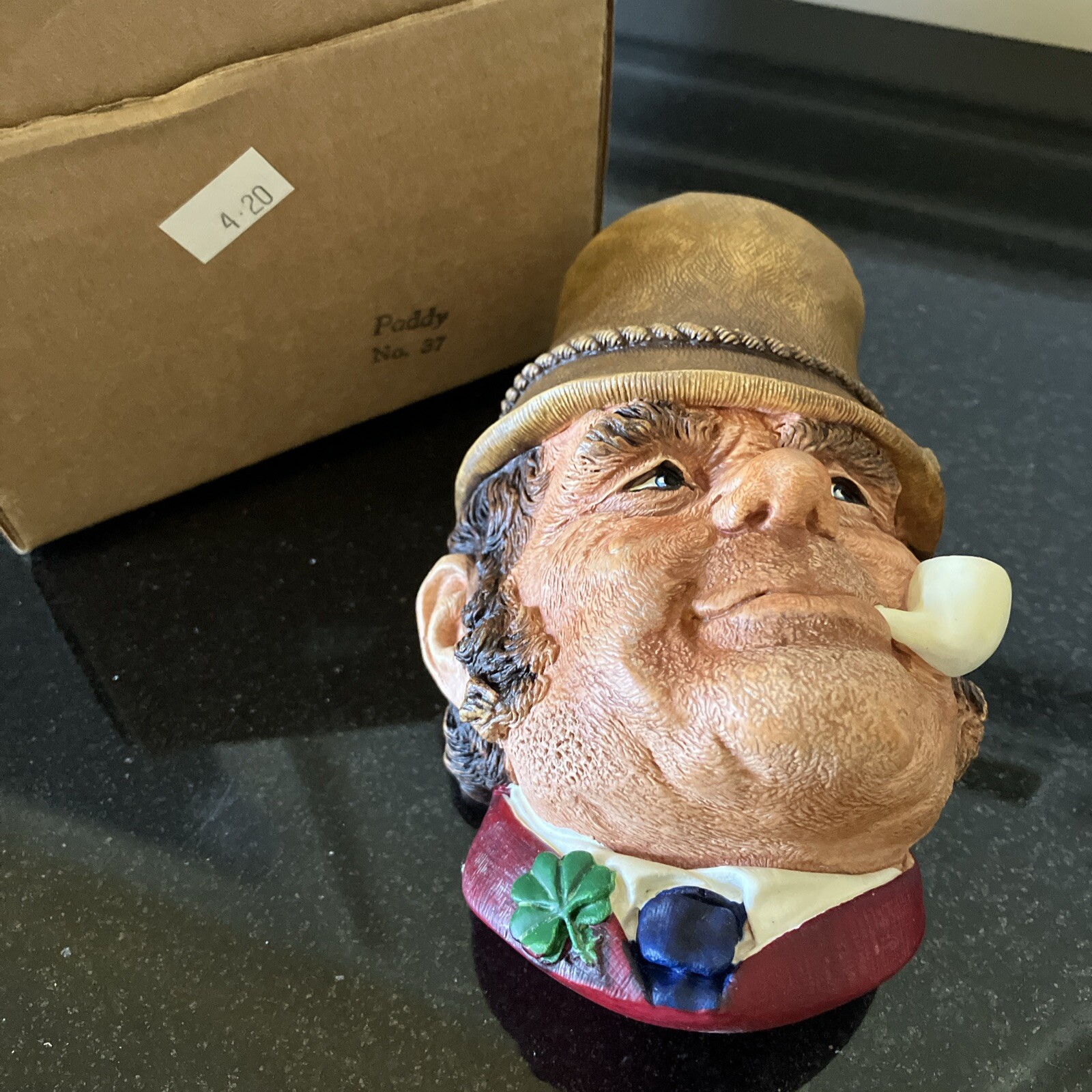 1969 Original Box Bossons Paddy No. 37 Chalkware Wall Decorative Hand ...