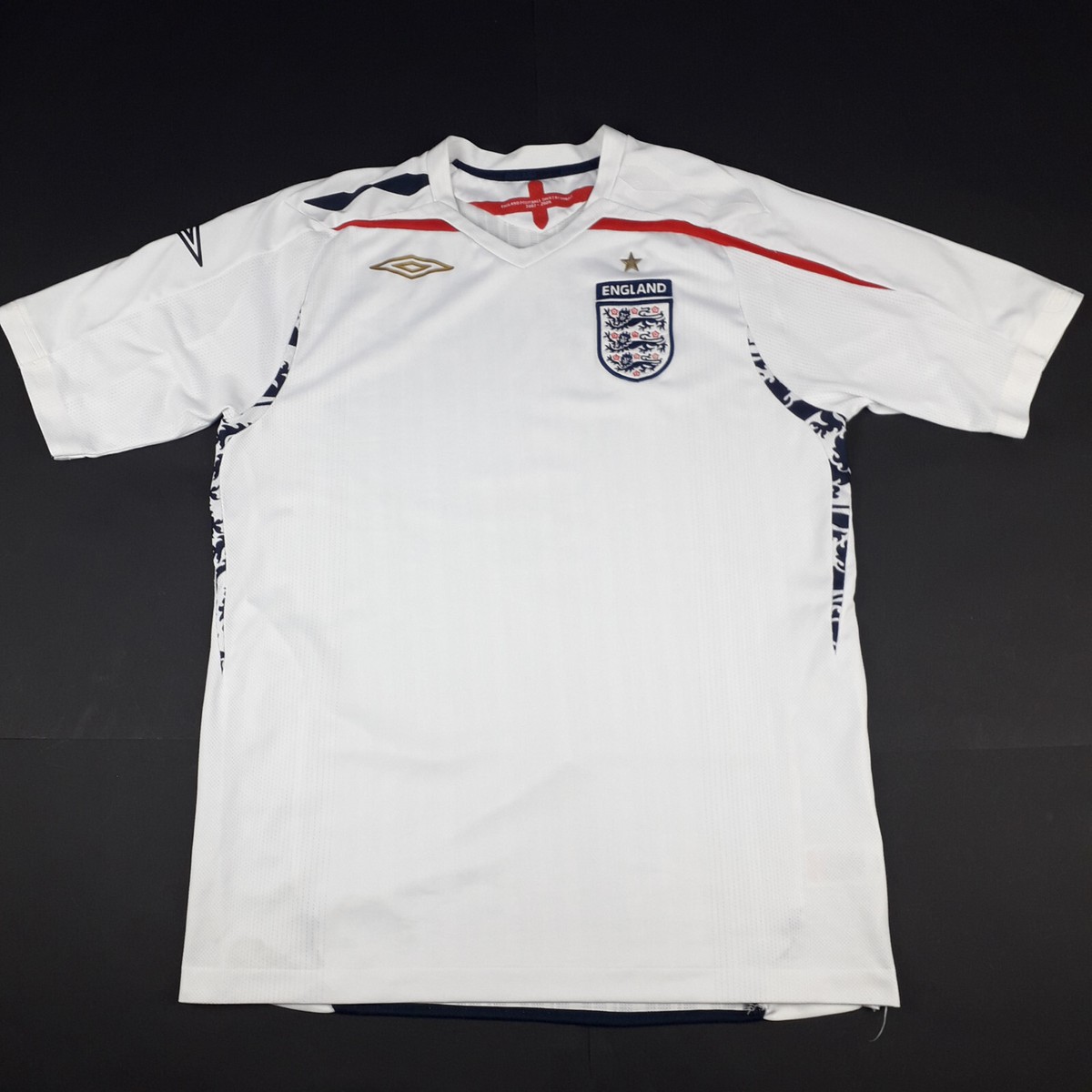 Umbro イングランド代表 サッカーシャツ 2007-2009 Umbro イングランド代表 サッカーシャツ 2007-2009 - メルカリ