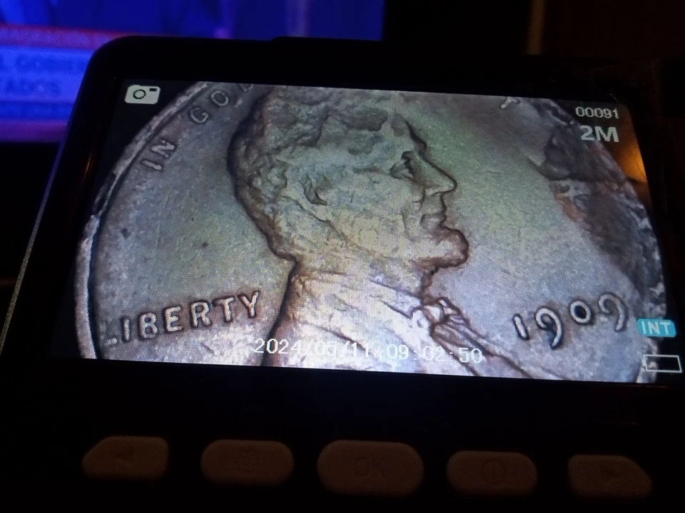 🇺🇸1909 LINCOLN WHEAT PENNY  Collector Lots Of Rin Error Collectors - Image 3 of 4