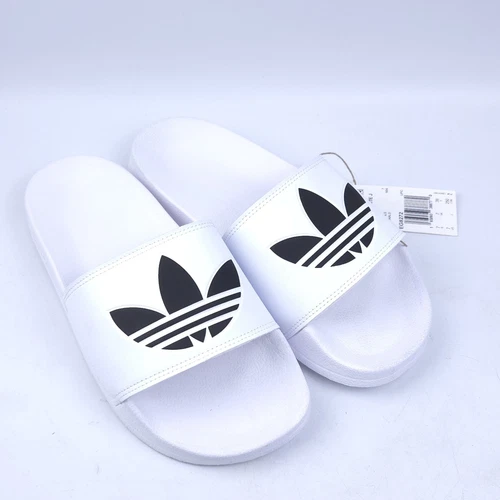 Sandali Adidas Adilette Lite Slide Ragazzo Bianco Nero #EG8272 Taglia 7