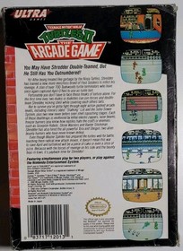 Nintendo NES Teenage Mutant Ninja Turtles II The Arcade Game 