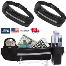 Slim Running Belt Fanny Pack,Waist Pack Bag for Hiking Cycling Workout Accessori