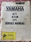 Vintage 1969 1971 Yamaha AT1 CT1 Service Manual w/ Malcolm Smith K&N Card