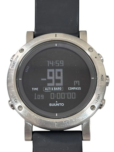 SUUNTO Men's Wristwatch SS020339000 Core Brushed Steel 10 ATM Water Resistance - Picture 2 of 12