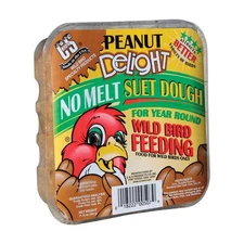 C & S Peanut Delight Assorted Species Wild Bird Food Beef Suet 11.75 oz. (Pack o