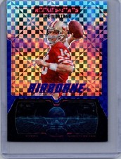 2025 Panini Rookies & Stars #12 Joe Montana Airborne Blue Plaid