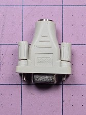 Vintage Female To Female DB 9-pin Serial to PS2 Adapter PC