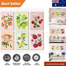 Beginner-Friendly 6-Pack Paint by Number Kits for Home Decor – 7.8x11.8inch