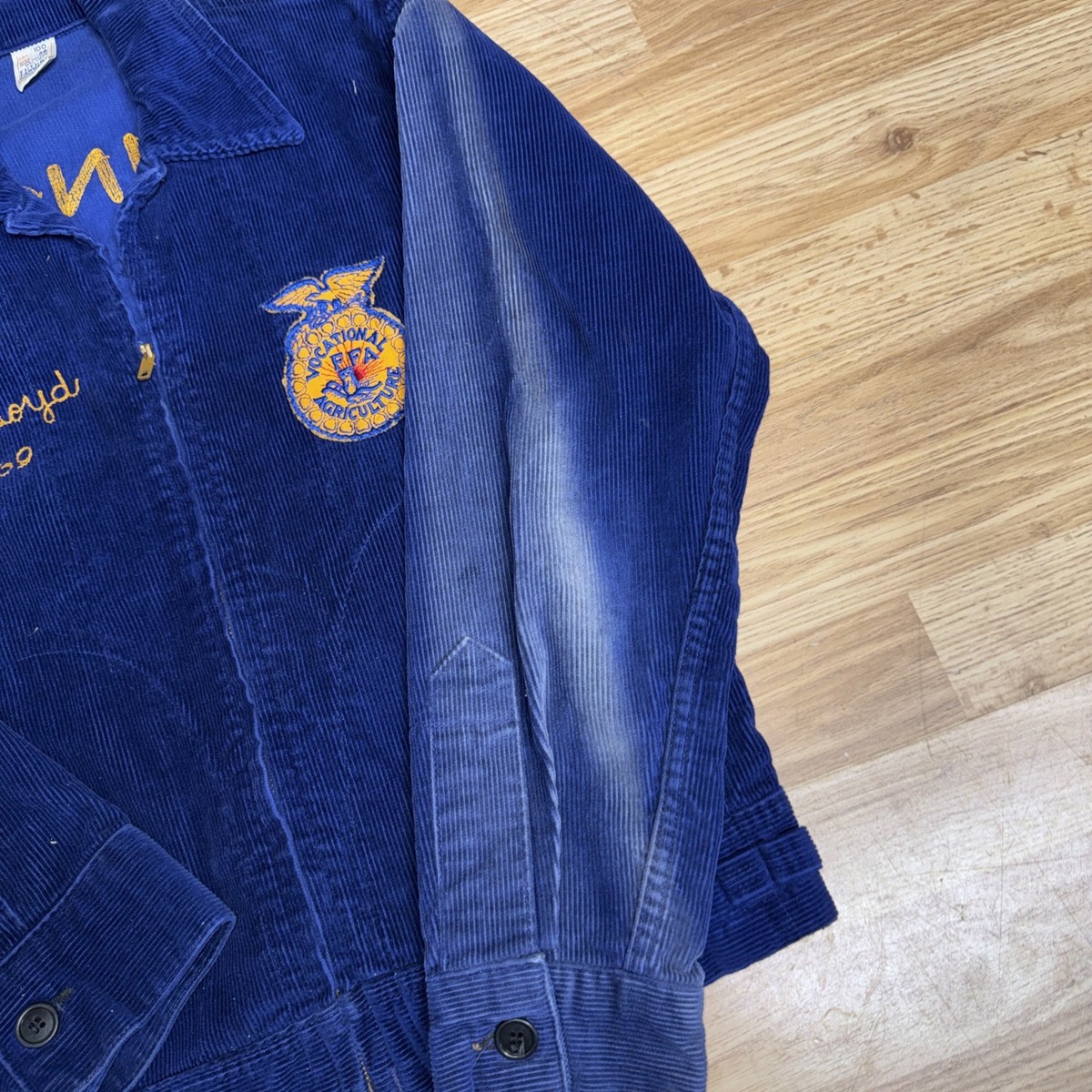 Vintage 1960s FFA corduroy Illinois jacket Mens Size 38 Talon