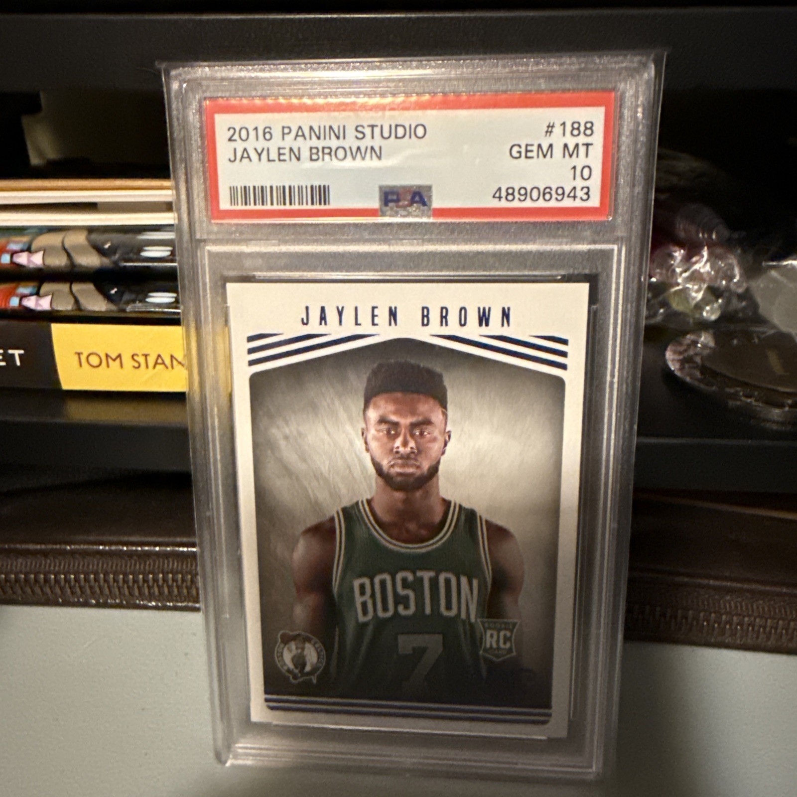 2016-17 Panini Studio - Studio Edition Jaylen Brown #188 (RC)