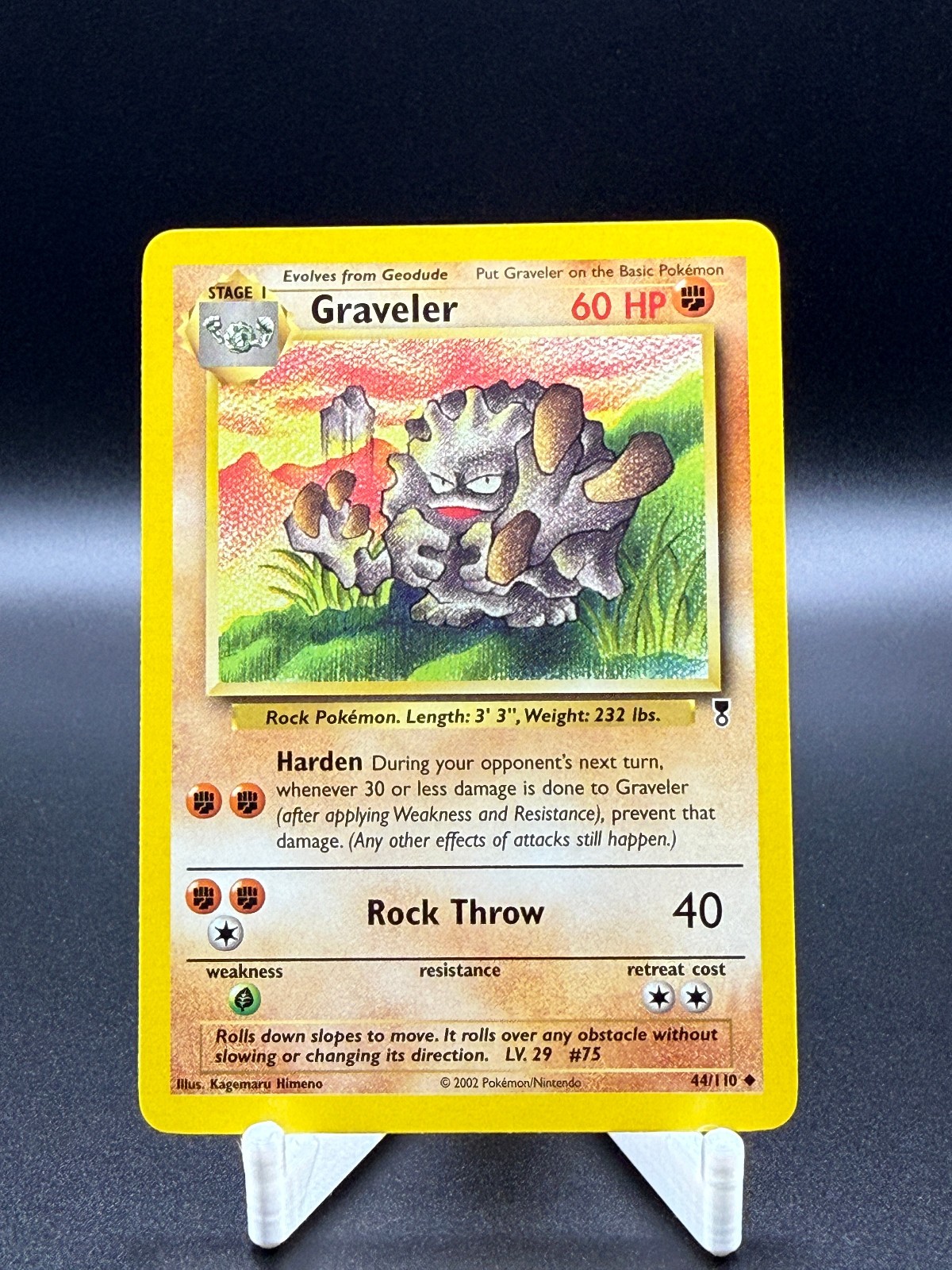 Pokemon Graveler Legendary Collection 44/110 NM TCG Vintage