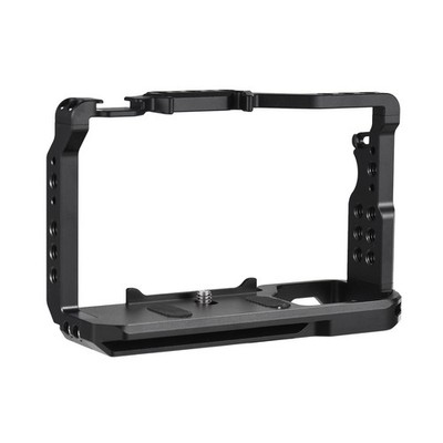 Andoer Camera Cage Aluminum Alloy Camera Video Cage With Cold Shoe Mounts