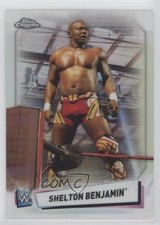2021 Topps Chrome WWE Refractor Shelton Benjamin #42 11pj