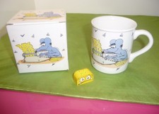 Uli Stein Tasse Kaffeebecher 1987 Maus Käse  Schreibmaschine -unbenutzt-